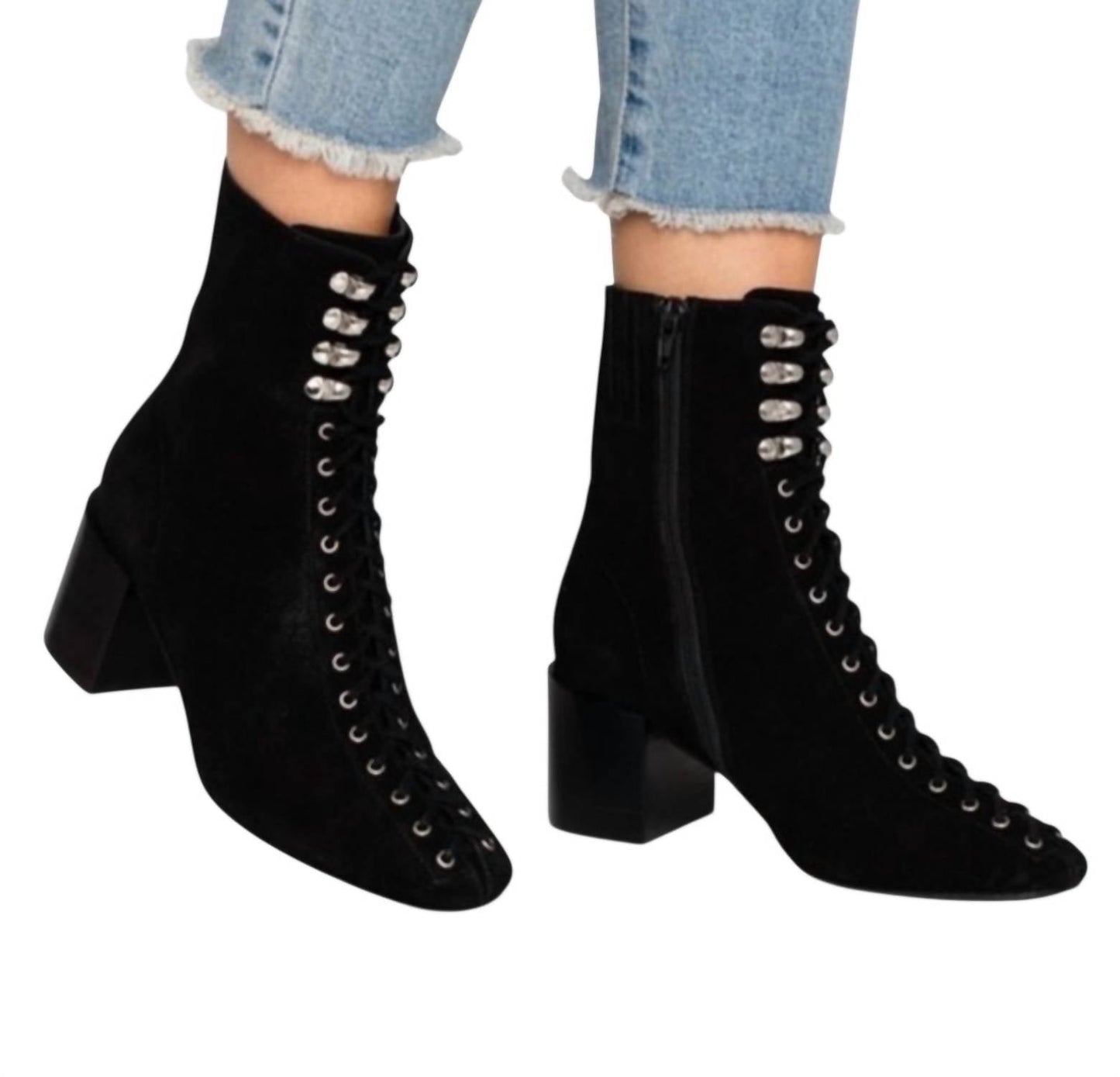 Jeffrey Campbell - Women's Belmondo Suede Boots