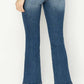 Risen - High Rise Ankle Flare Jeans