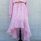 1.State - Asymmetrical Long Sleeves Floral Dress