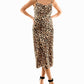 Nicole Miller - Gabriella Satin Midi Slip Dress