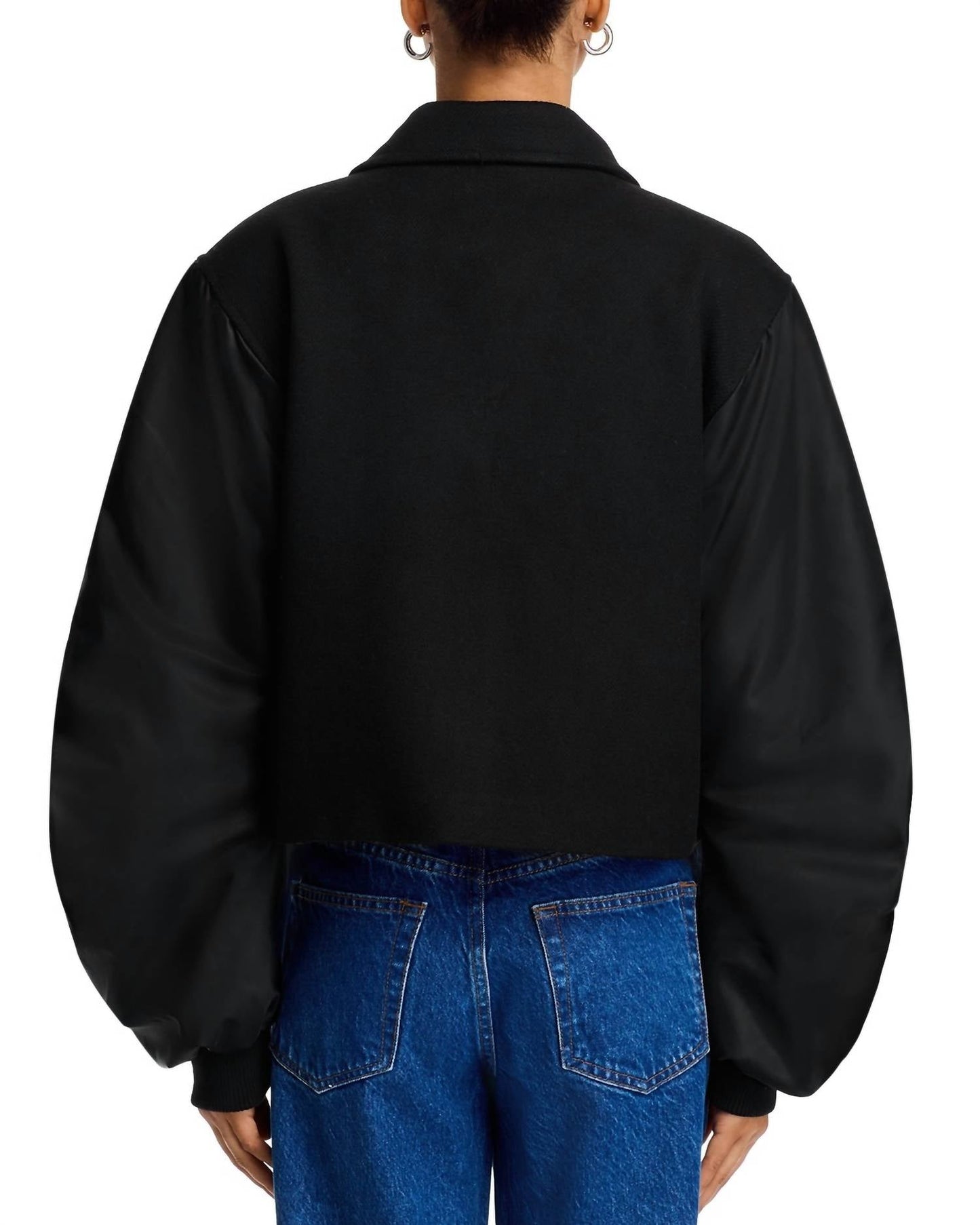Steve Madden - Yvonne Satin Bomber Jacket