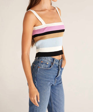 Z Supply - Stella Stripe Sweater Tank