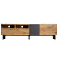 TV Stand for 80" TV With Double Storage Space