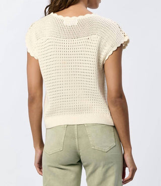 Dear John Denim - Ethel Sleeveless Natural Sweater