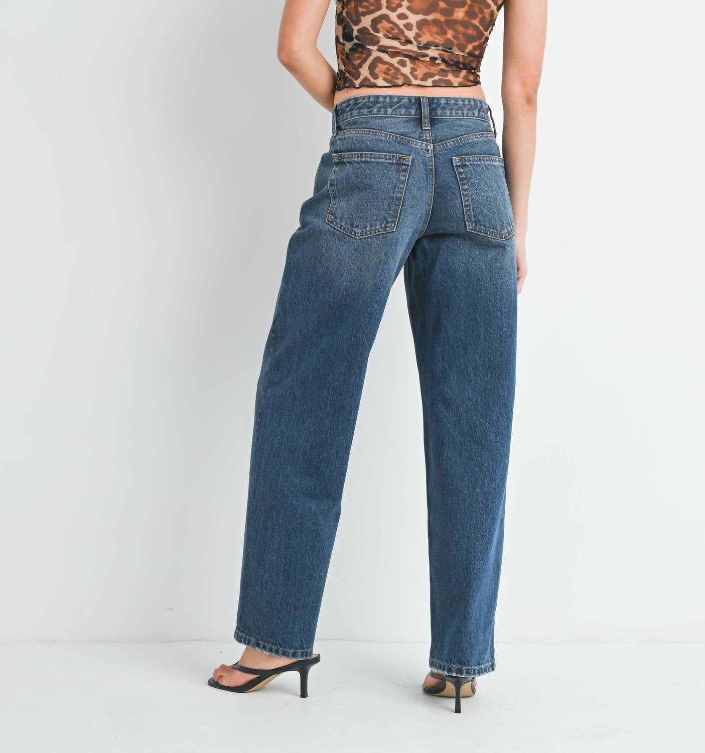 Just Black Denim - Low Rise Baggy Jeans