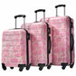 Hardshell Luggage Sets 3-Pcs Spinner Suitcase with TSA Lock