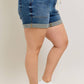 Judy Blue - High Waist Cuff Jogger Short