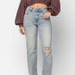 Judy Blue - Straight Leg Side Split Jeans