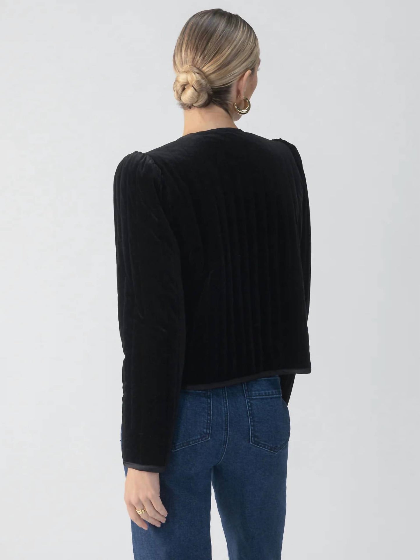 Sanctuary - Quilted Velvet Jacket