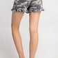 143 Story - Camouflage Ruffle Shorts
