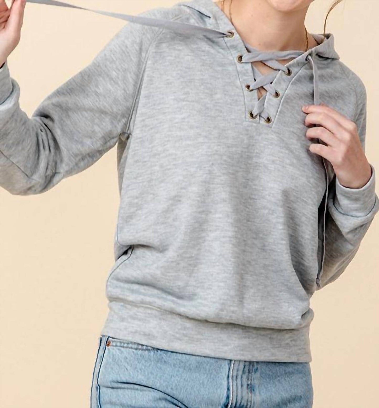 124 Voltaire - Lace It Up Hoodie