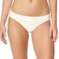 Jessica Simpson - Flower Power Crochet Side Shirred Hipster Bikini Bottom