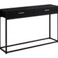 Accent Console Table for Entryway with Storage Drawers – Contemporary & Modern