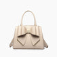 Like Dreams - Women's Poppy Bowtie Top Handle Satchel Bag