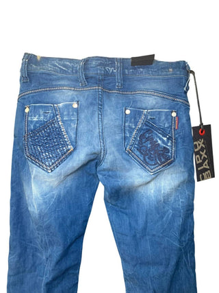 Cipo & Baxx - Women's Hand-embellished Vintage Jeans