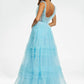 Ashleylauren - Tiered Ruffle Ball Gown