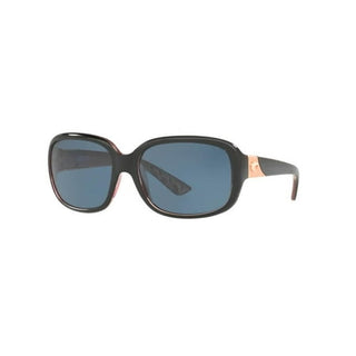 Costa Del Mar Gannet Shiny Black Hibiscus Polarized Sunglasses