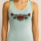 Paparazzi - Sleeveless Top With Embroidery & Beaded Works