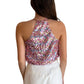 Day + Moon - Kaylie Multi Sequin Top