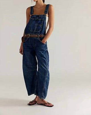 Free People - We The Free Good Luck Barrel Overalls
