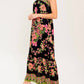 Flying Tomato - Printed Woven Maxi Dress