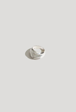 Maslo Jewelry - Triple Dome Ring