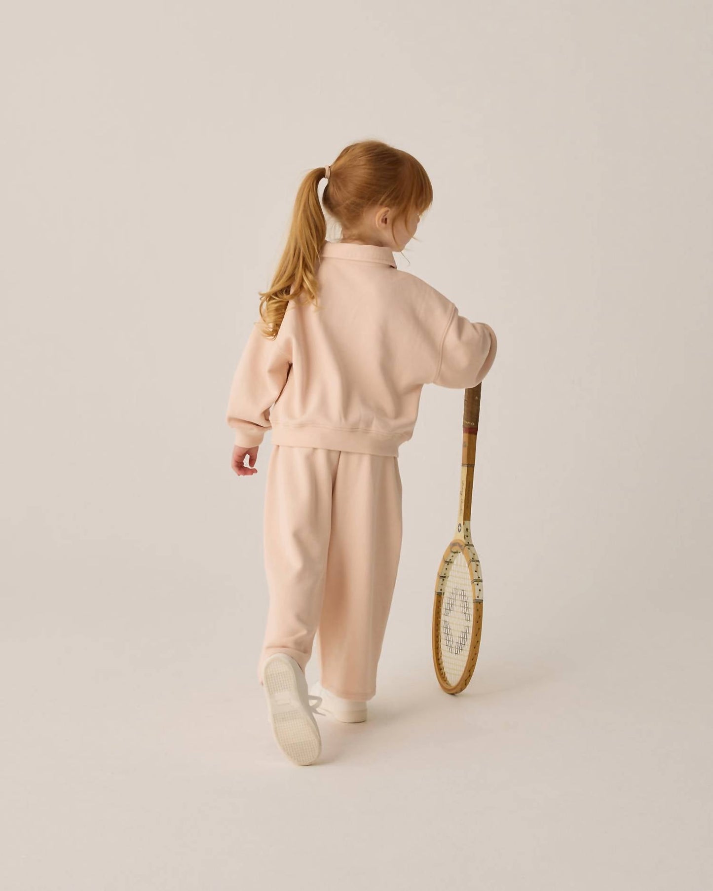 Rylee + Cru - Girl's Quarter Zip Sweatshirt