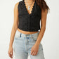 Free People - Nolan Scallop Detail Tank Top