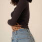 Project Social T - Danni Seamless Square Neck Long Sleeve