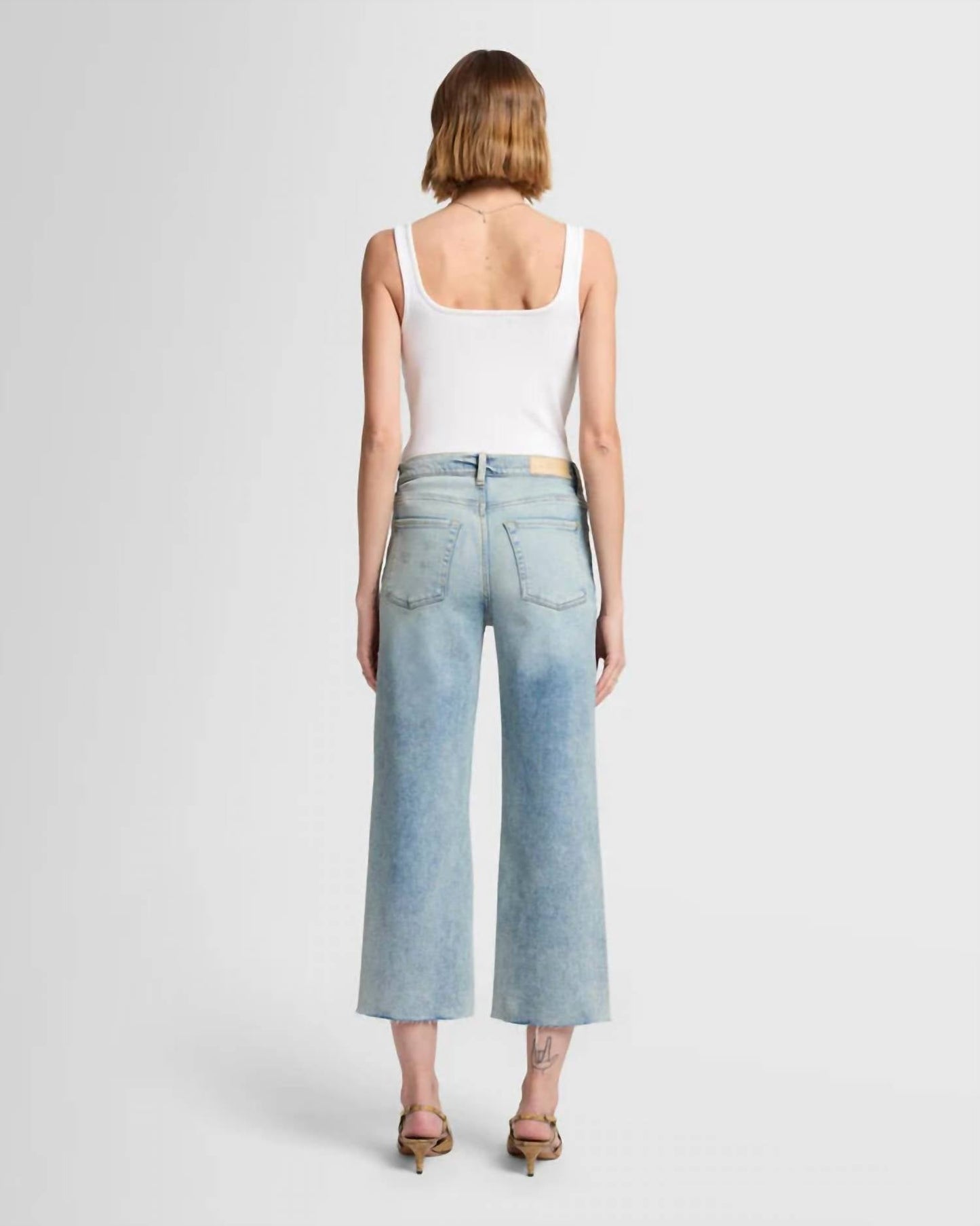 7 For All Mankind - Luxe Vintage Cropped Alexa Jeans