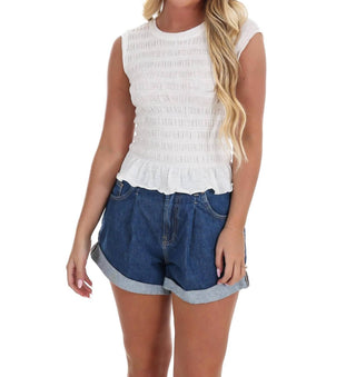 Free People - Sylvie Short Sleeve Tee