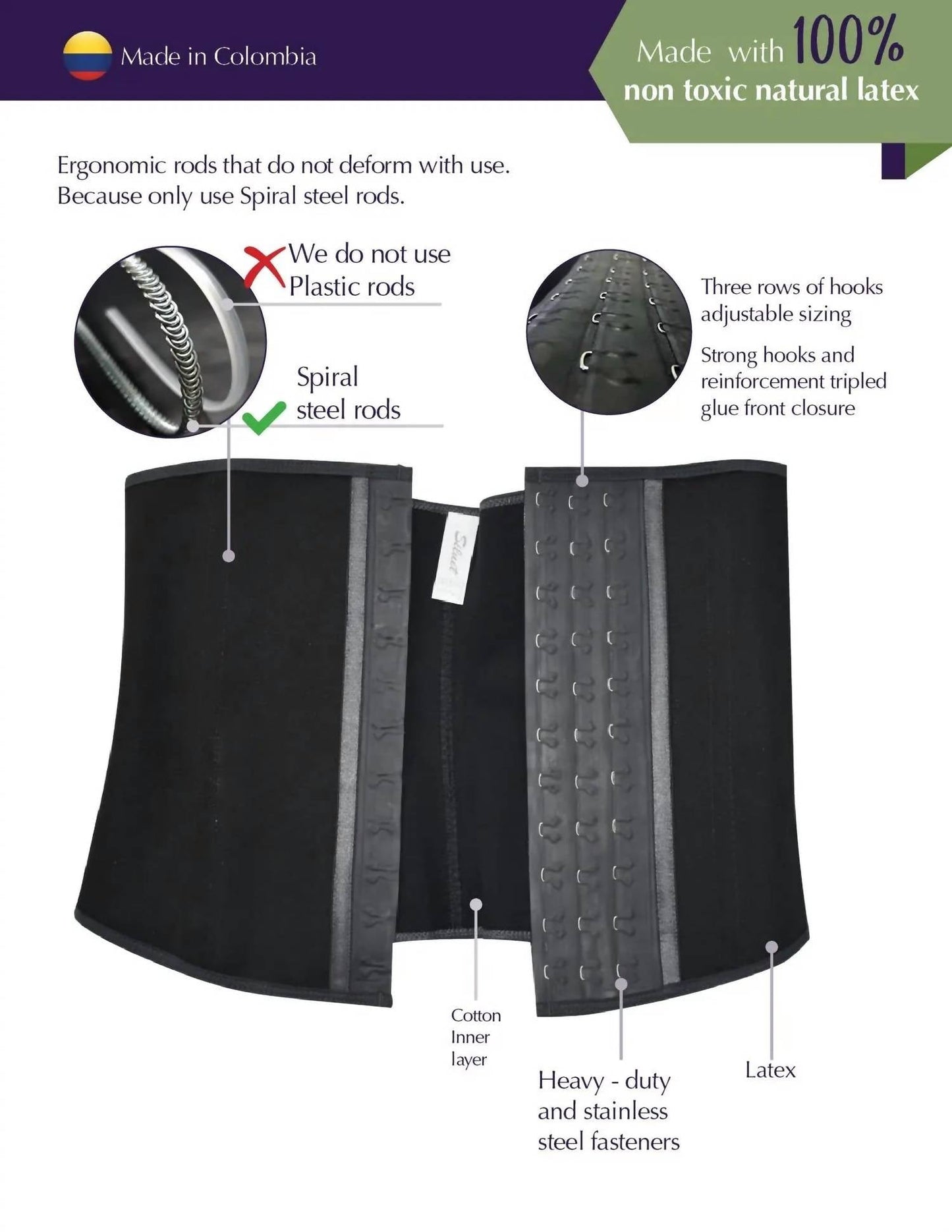 Siluets - Latex Waist Trainer