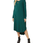 Entro - Ribbed Pocket Midi Dress
