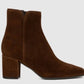 Aquatalia - Dalia Suede High Block Heel