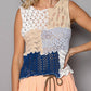 Pol - Colorlock Sweater Tank