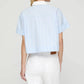 Lafayette 148 - Striped Cotton Montauk Cropped