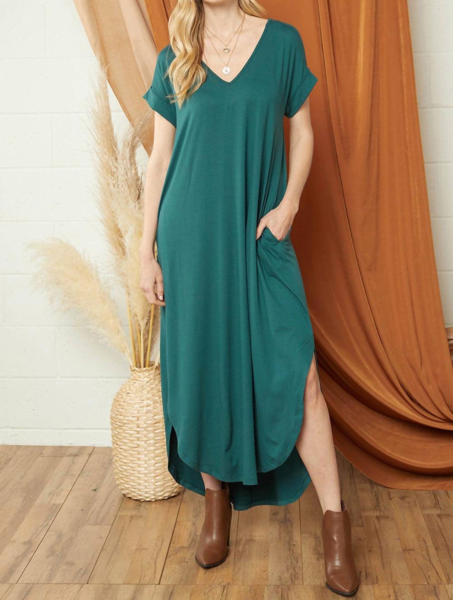 Entro - Everyday Pocket Maxi Dress,