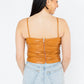 Buddylove - Jolee Vegan Leather Tank Top