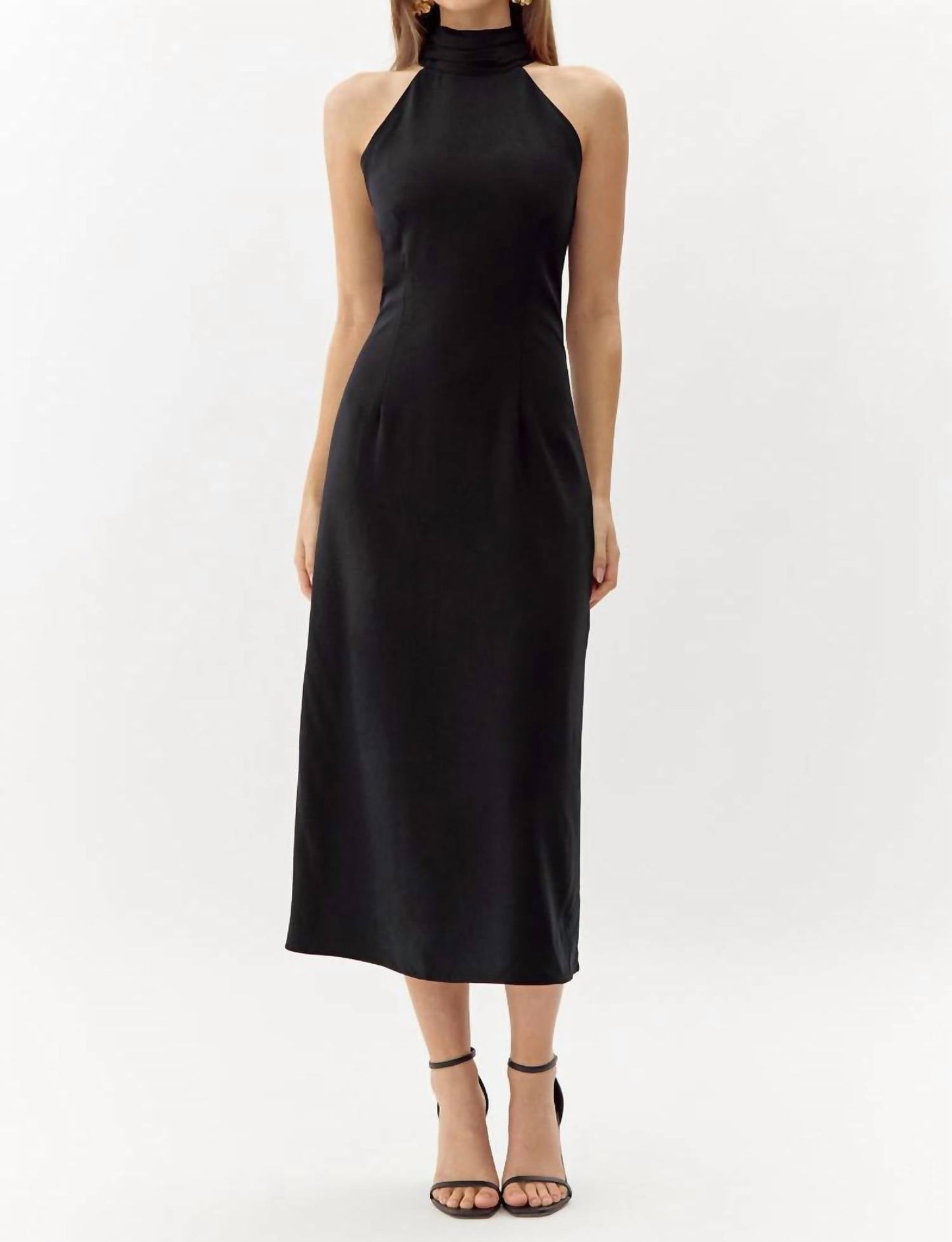 Adelyn Rae - Alize Halter Maxi Dress