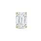 Diana M Jewels - 2.00 Cts Emerald Cut Lab Diamond Stud Earrings