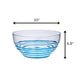 Swirl Acrylic Serving Bowls, Unbreakable