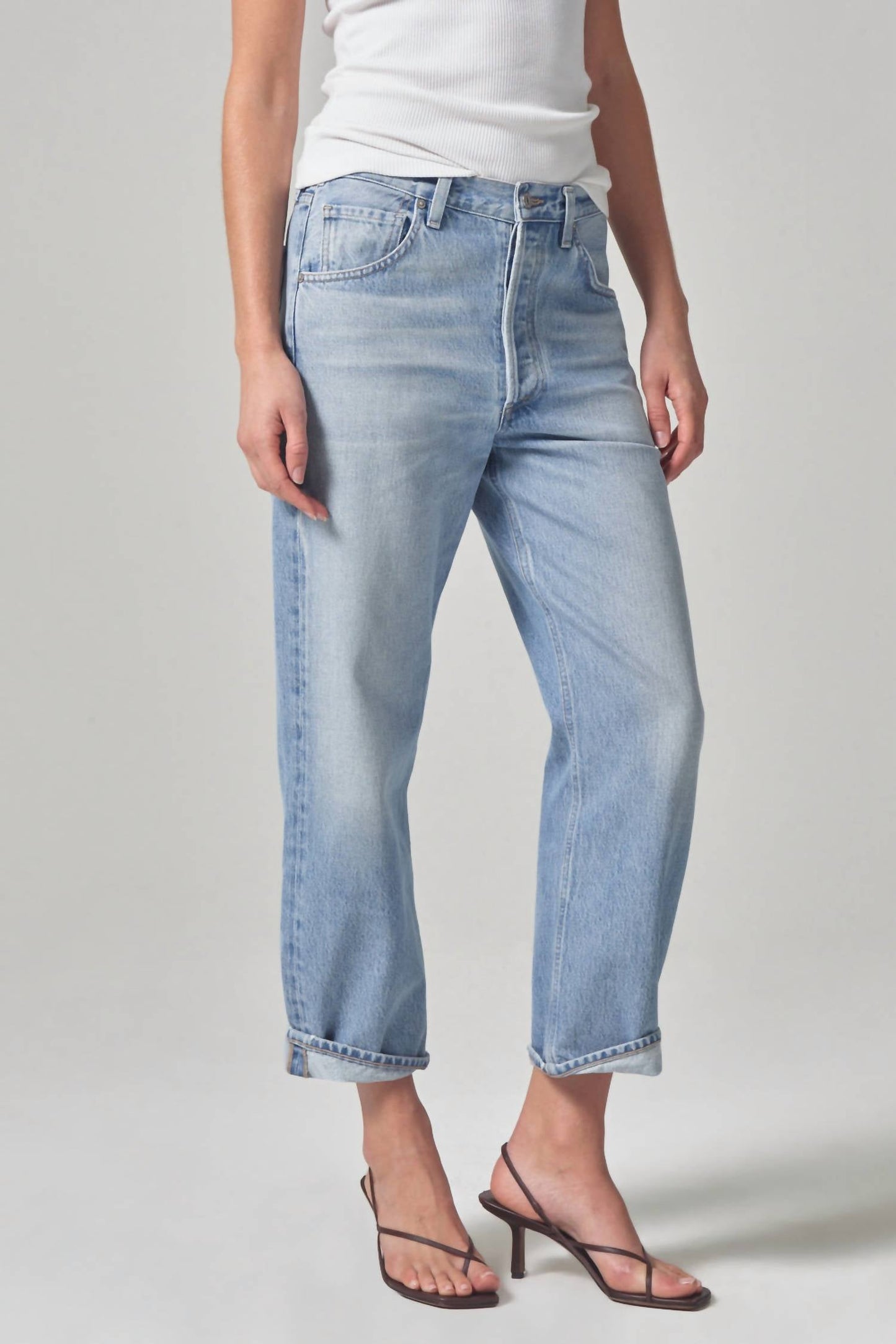 Citizens Of Humanity - Dahlia Bow Leg Baby Roll Jeans