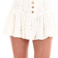 Free People - Roselle Eyelet Mini Skirt