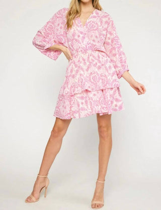 Entro - Paisley Print Dress