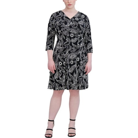 womens-plus-textured-midi-dress
