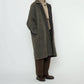 7115 By Szeki - Cuffed Wool Coat