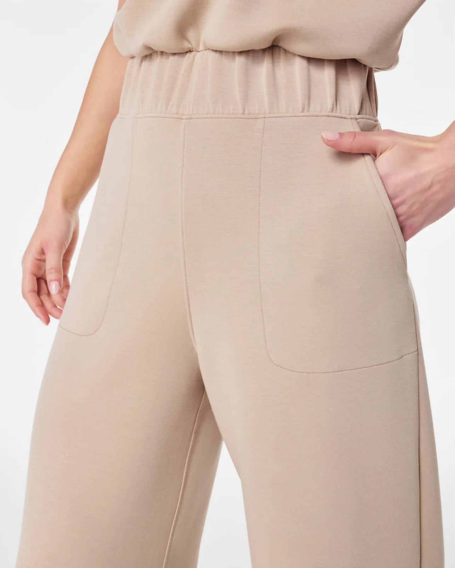 Spanx - Crop Wide Leg Jumpsuit