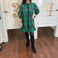 Anniewear - Minnie Plaid Mini Dress