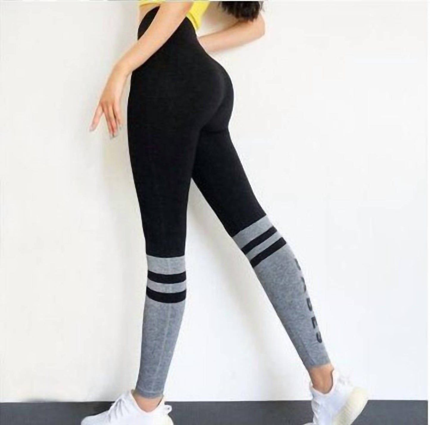 Rockstar Peach - Gym Babes Leggings