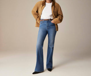 J.Crew - High-rise Bootcut Jean In 2003 Super-stretch